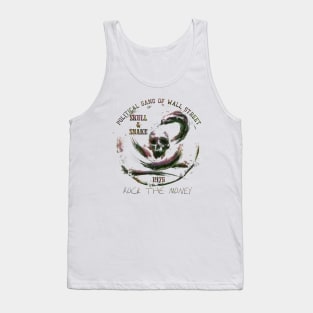 skull and snake Tank Top